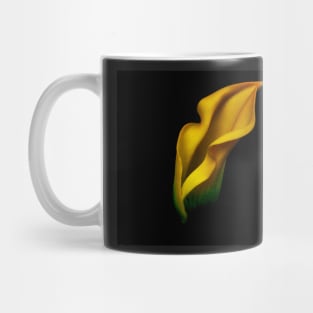 Yellow Lily Flower Mug